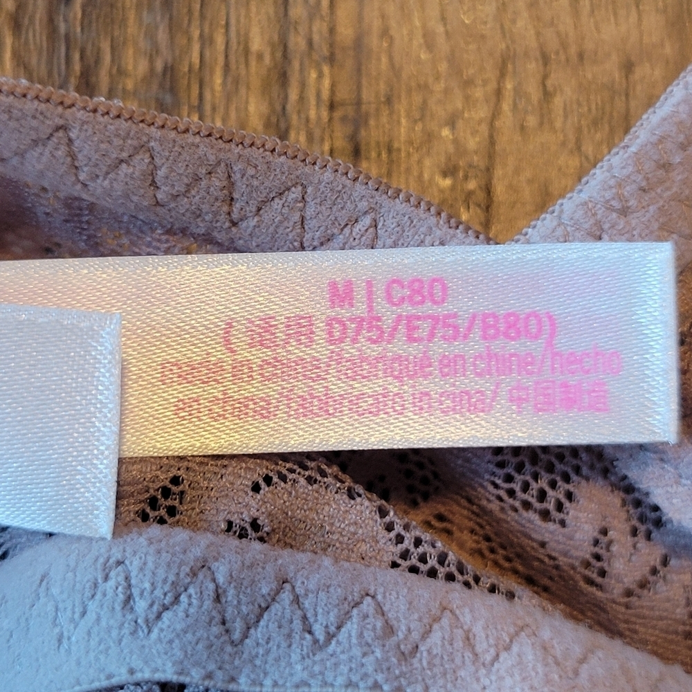 Victoria's Secret PINK All Over Lace High Neck Bralette Top - Picture 5 of 6